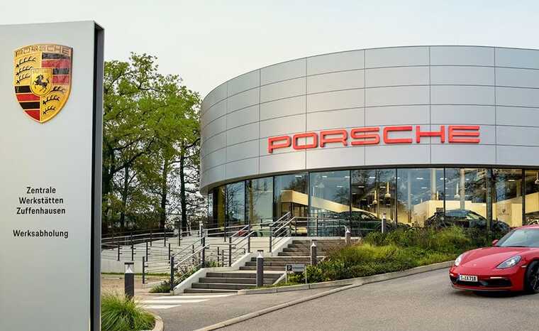 Прибыль Porsche рухнула почти на 91% по сравнению с прошлым годом