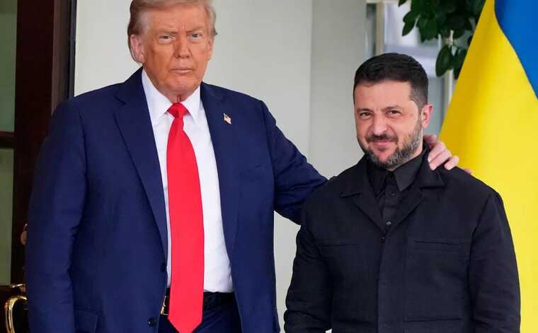 Встреча Трампа и Зеленского длилась всего час перед переговорами с Европой