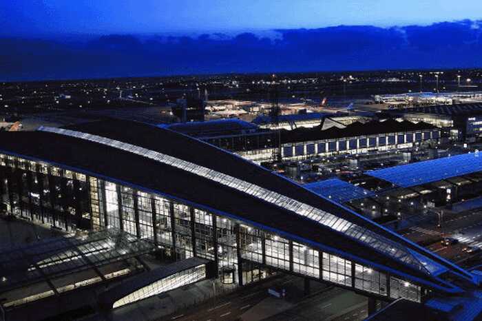 Аэропорт Копенгагена временно закрыт, предположительно из-за пролёта беспилотников