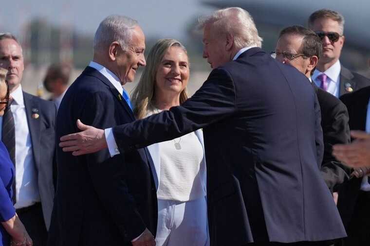 Дональд Трамп прилетел в Израиль для участия в «Саммите мира» по Газе