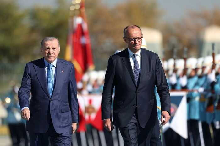 Мерц и Эрдоган поспорили на пресс-конференции из-за конфликта Израиля и ХАМАС