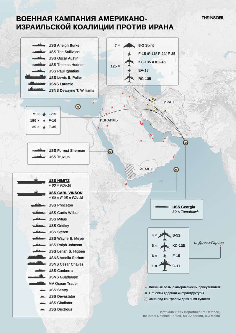 Военная кампания американо-израильской коалиции против Ирана dqxikeidqxiqqesld